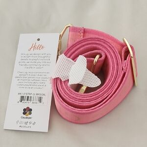 Pink and Gold Lug WICKED glamorous Bag Strap